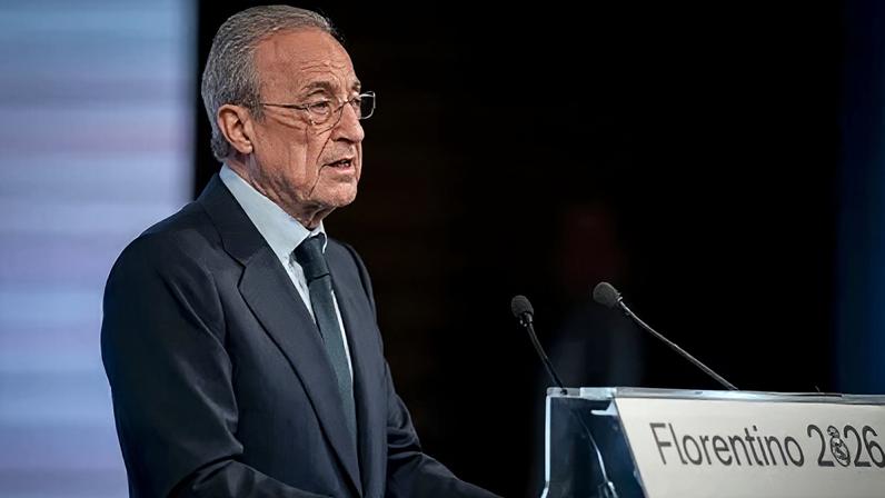 Florentino Pérez, presidente do Real Madrid