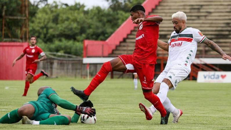 América-RJ e Portuguesa-RJ se enfrentaram pela Série D ZeroUm