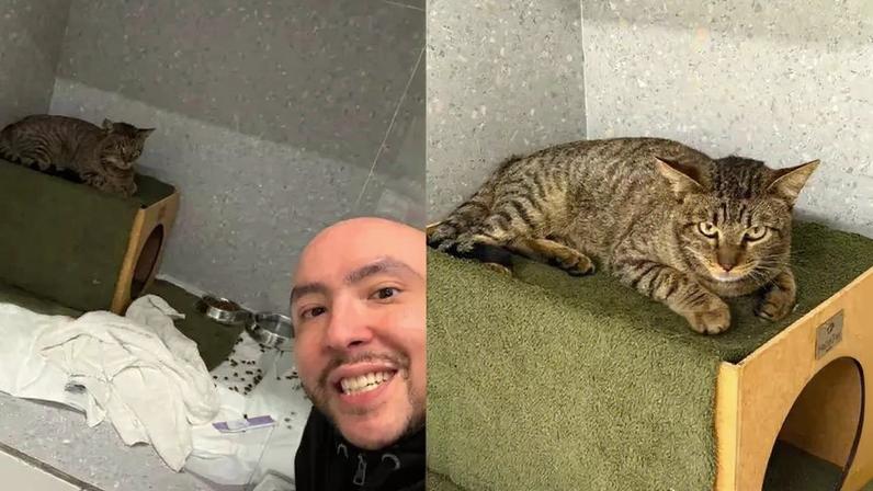Zé Vergueiro foi adotado por um operador de trem do Metrô