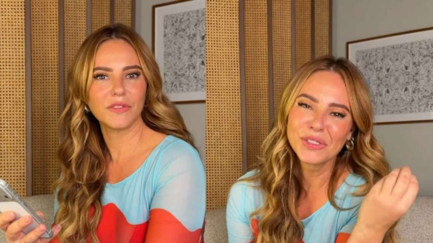 Atriz se divertiu reagindo postagens sobre o Dia dos Namorados