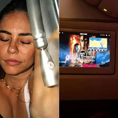 Paolla Oliveira relata viagem de 31 horas em voo para a China