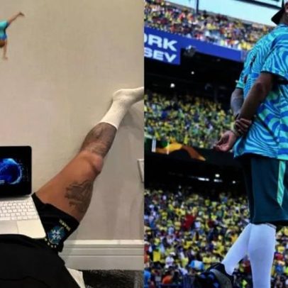 Entenda o objetivo da pose diferenciada de Neymar