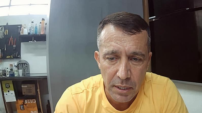 Tenente-coronel Geraldo Leite Rosa Neto detido no presídio militar Romão Gomes