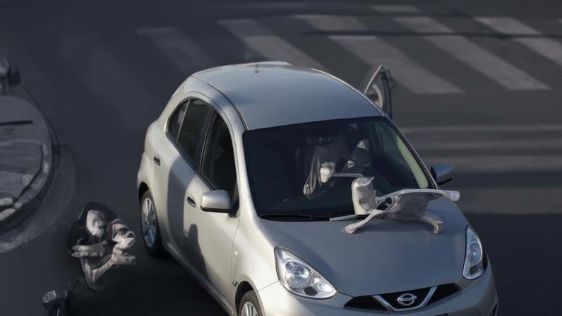 Imagem colorida, Família é atropelada e bebê é arrastado sobre capô de carro na Paraíba - Metrópoles