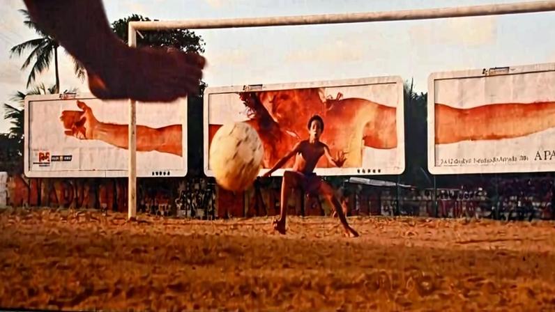 Foto de Antônio Gaudério que abre a exposição