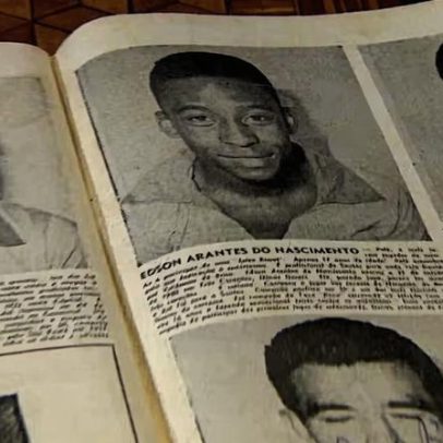 Pelé e Garrincha na Seleção em Campos do Jordão para a Copa do Chile de 1962
