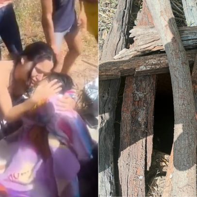 Mulher é resgatada com vida após cinco dias em cisterna