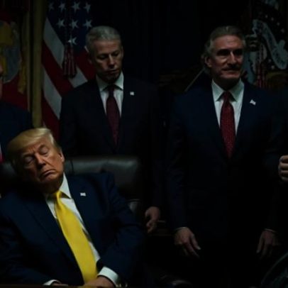 Trump é acusado de cochilar em coletiva e recebe ironias online