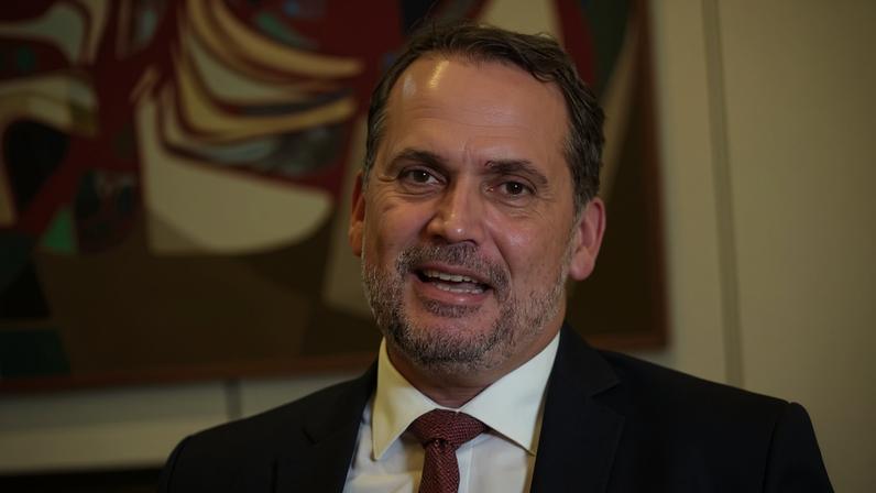 Bruno Moretti: “Assim como foi no tarifaço, se necessário, tomaremos as decisões para proteger a nossa população e a nossa economia” — Foto: Daniel Fagundes/Valor