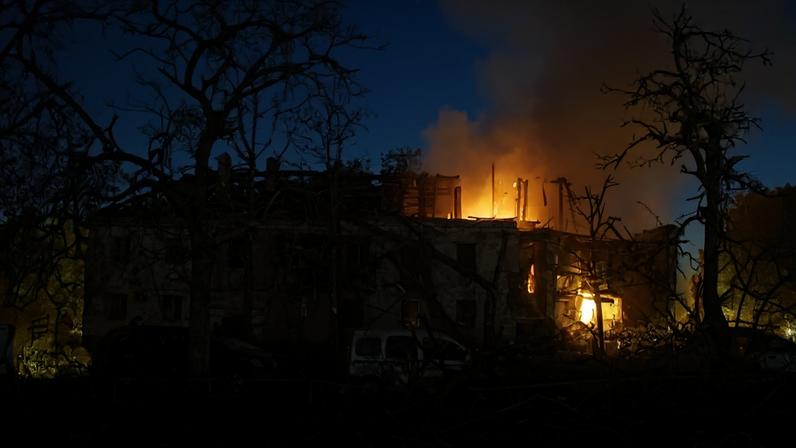 — Foto: Serviço de Emergência da Ucrânia/AP