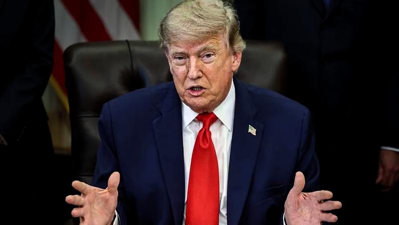 Trump diz ter finalizado acordo que assinará em dias com o Irã — Foto: Jim Lo Scalzo/EPA/Bloomberg