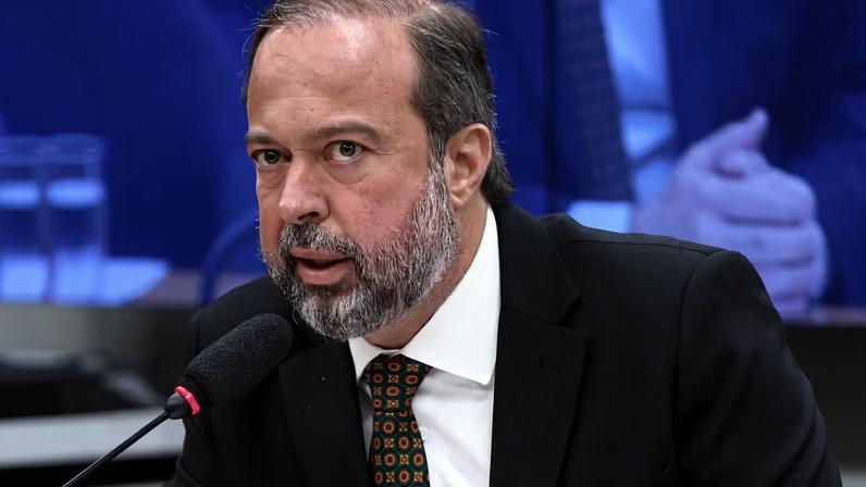 Ministro de Minas e Energia, Alexandre Silveira — Foto: Vinicius Loures/Câmara dos Deputados