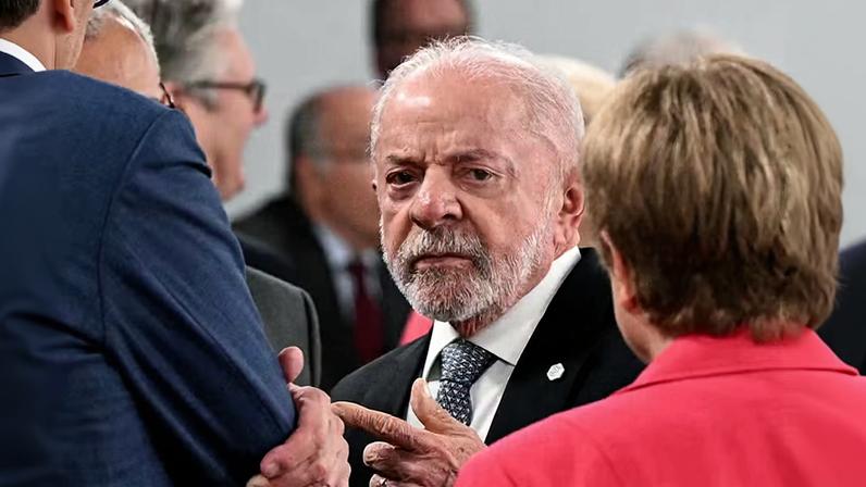 Presidente Lula — Foto: Mandel Ngan/Pool Photo/AP