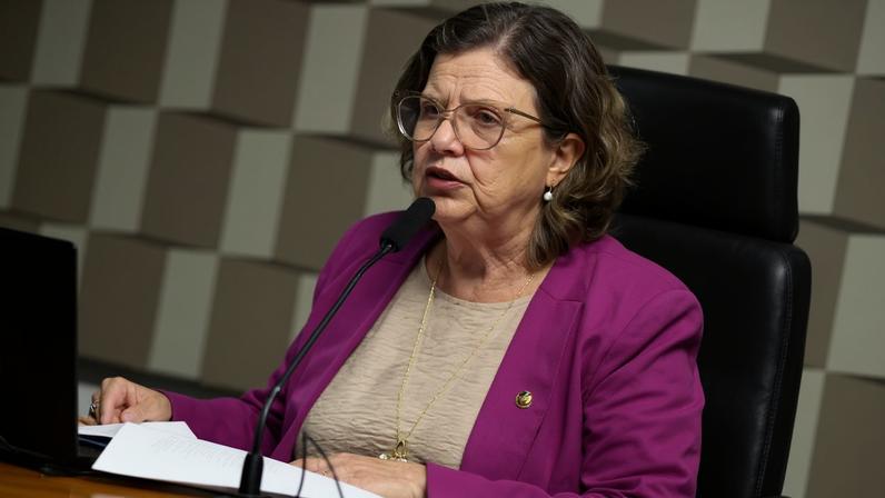 Teresa Leitão: senadora de Pernambuco ter aparecido como único caminho viável para ocupar liderança do governo — Foto: Roque de Sá/Agência Senado