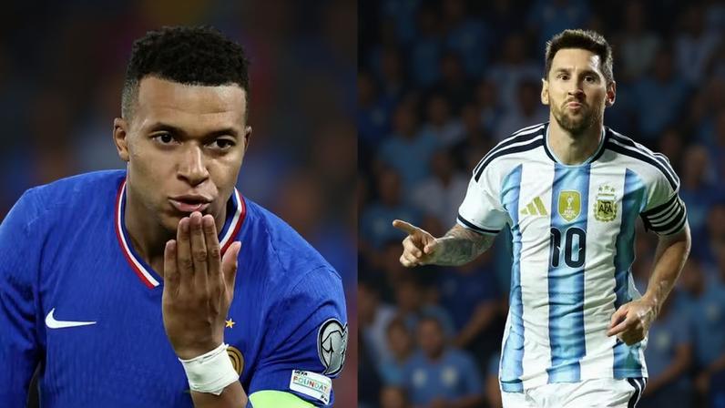 França e Argentina estreiam na Copa nesta terça-feira (16) — Foto: Montagem/g1