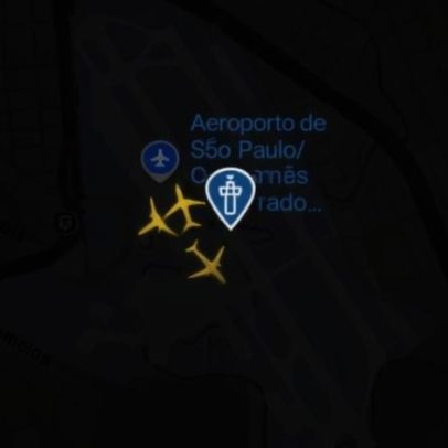 Aviões com pane fazem voltas no ar antes de pousar em SP