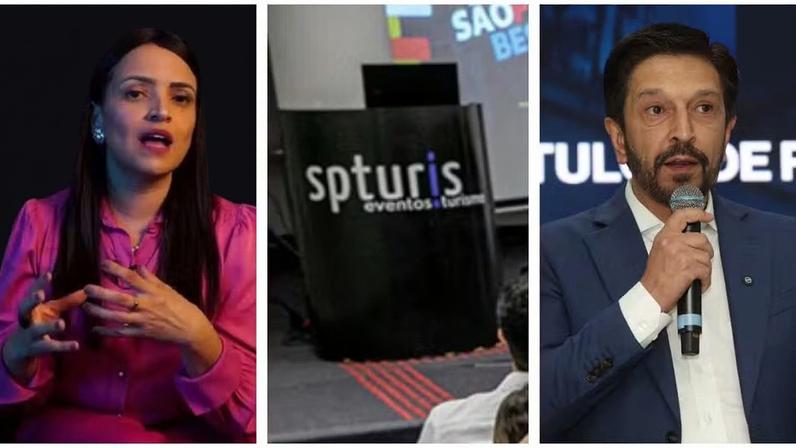 A empresária Karina Ferreira da Gama, dona da ONG Instituto Conhecer Brasil e da empresa que produz o filme sobre Jair Bolsonaro, teve contratos pagos pela SPTuris em SP. — Foto: Reprodução/Redes Sociais