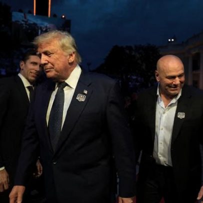 Trump aparece com Dana White na Casa Branca antes do UFC 250