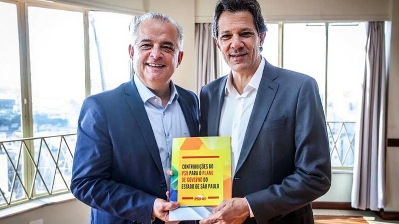 Vice de Haddad fica com PSB; França é cotado, mas resiste