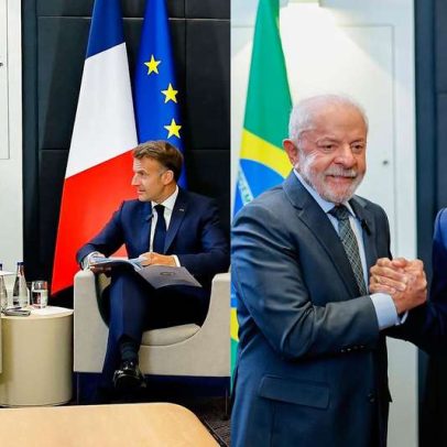 Lula agradece convite e reúne-se com Macron e líderes antes do G7