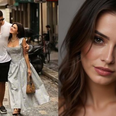 Franciny Ehlke vence marido com retrato do rosto feito com 25 mil botões