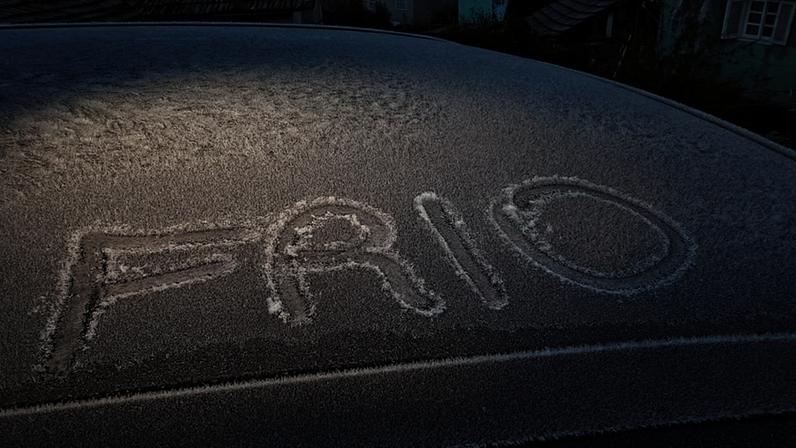 imagem colorida frio serra catarinense