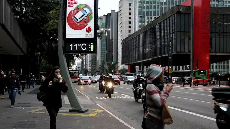 O solstício de inverno marca o início da estação e o momento em que o Hemisfério Sul recebe menos luz solar direta — Foto: Rovena Rosa/Agência Brasil