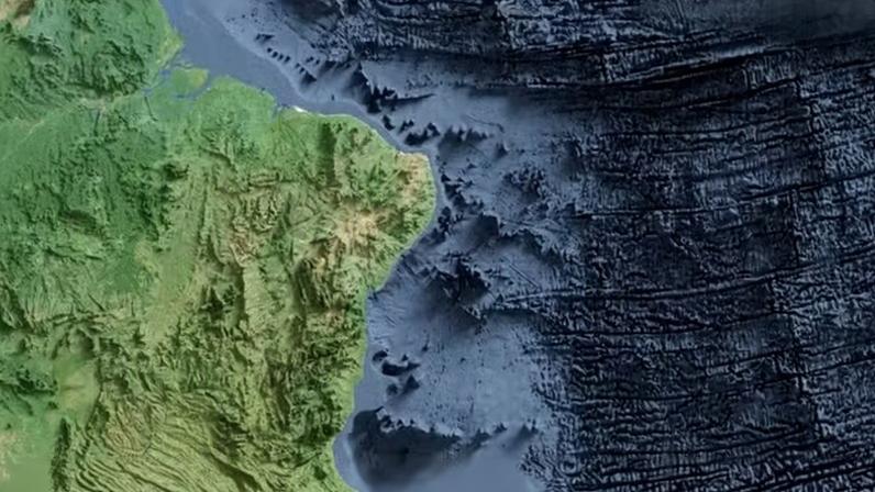 Mapeamento dos oceanos — Foto: Data is Beautiful Visual Map, CC BY