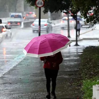 Frente fria traz chuva e rajadas de vento para SP neste fim de semana