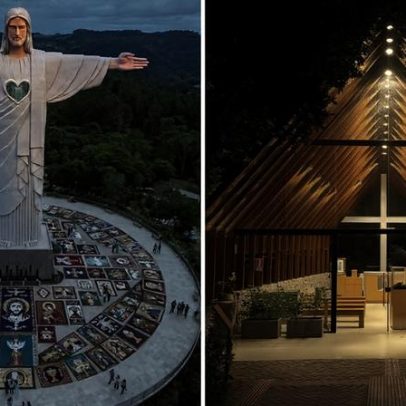 Cristo mais alto do Brasil terá tapetes de Corpus Christi pela primeira vez