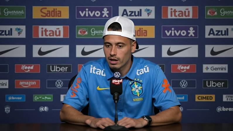 Gabriel Martinelli em coletiva