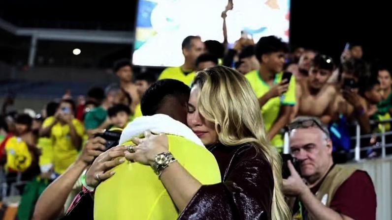 Gabriely e Endrick — Foto: Reprodução/Instagram