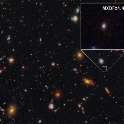 Hubble encontra galáxia primitiva que ajuda a explicar o início do Universo