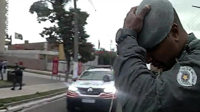 PM rezou Pai Nosso após balear autista e clamou para ele não morrer. Vídeo