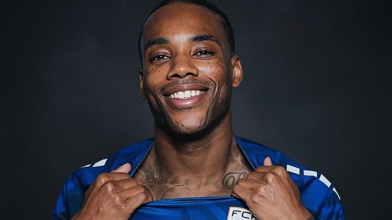 Garry Rodrigues, meio-campo da seleção de Cabo Verde — Foto: Instagram
