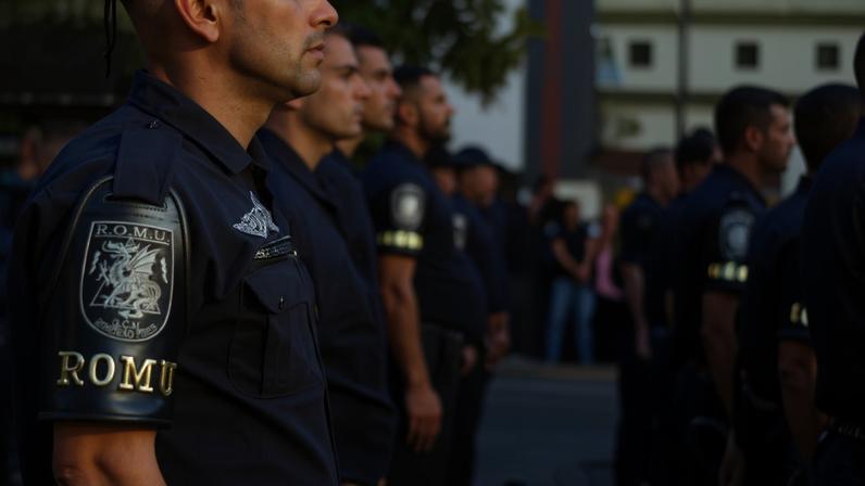 Guardas civis municipais de Ribeirão Pires, na Grande São Paulo. — Foto: Divulgação/PMRP