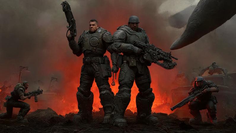 Xbox tira do ar vídeo de Gears of War: E-Day com logo do PlayStation 5