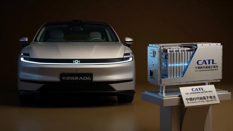 Changan Nevo A06 terá bateria de sódio da CATL