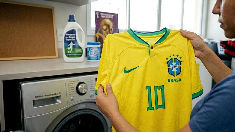 Como lavar camisa de futebol na máquina: 8 dicas para a Copa