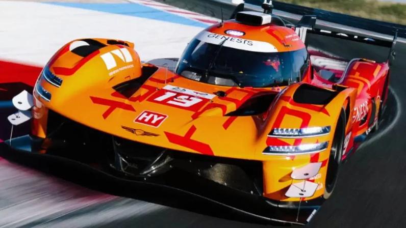 Pintura especial da Genesis para as 24 Horas de Le Mans