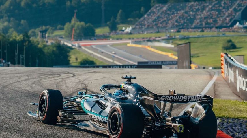 George Russell crava a pole no circuito de Spielberg, na Áustria