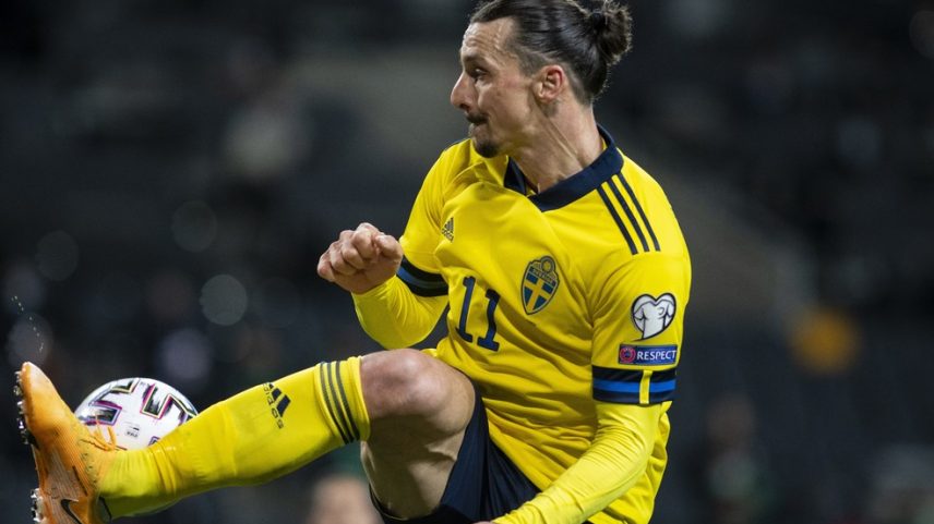 Ibrahimovic Suécia Geórgia — Foto: Getty Images