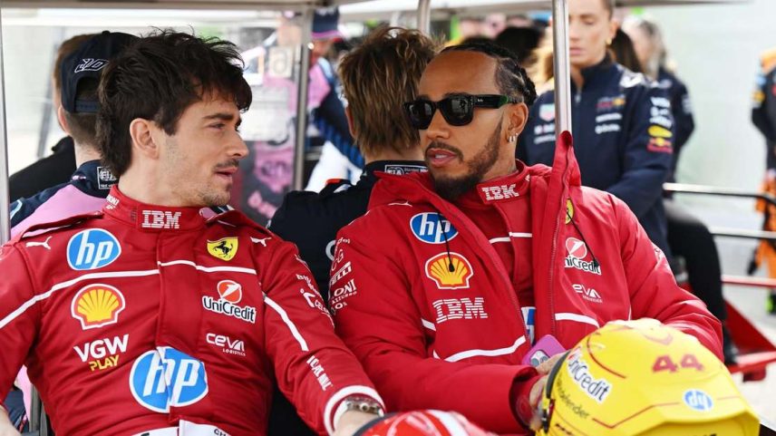 Leclerc fala sobre evolução de Hamilton na equipe e sobre o caminho não ser fácil