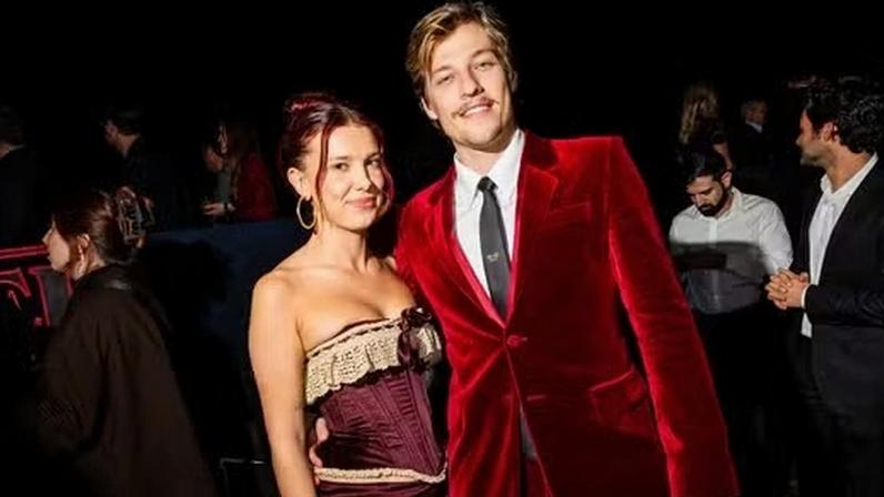 Millie Bobby Brown e Jake Bongiovi — Foto: Getty Images
