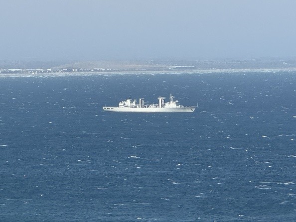 Navio militar da Rússia. 09/01/2026