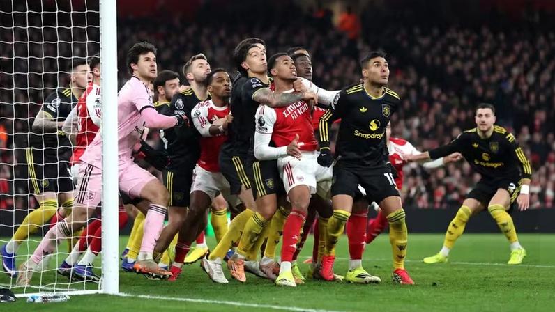 Lance de Arsenal X Manchester United, em 25 de janeiro de 2026, válido pela Premier League 2025/2026 — Foto: Getty Images