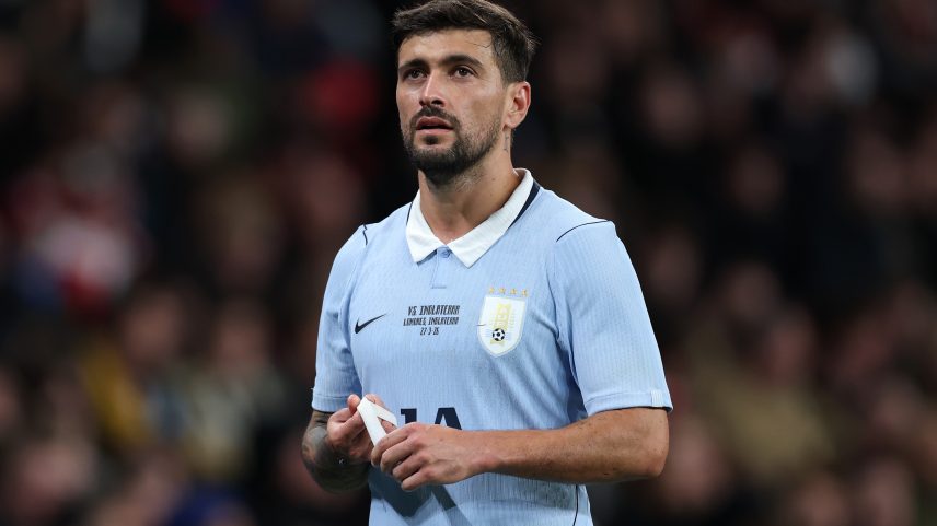 Arrascaeta pode ser cortado do Uruguai — Foto: Getty Images