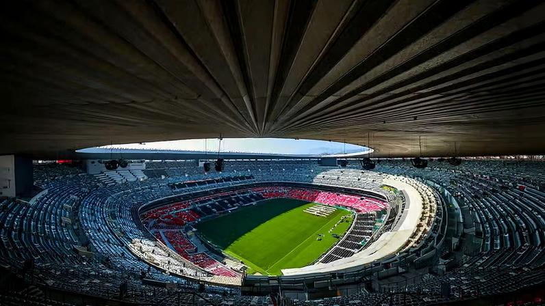 Estadio Azteca, palco da primeira cerimônia de abertura da Copa do Mundo FIFA 2026 — Foto: Getty Images