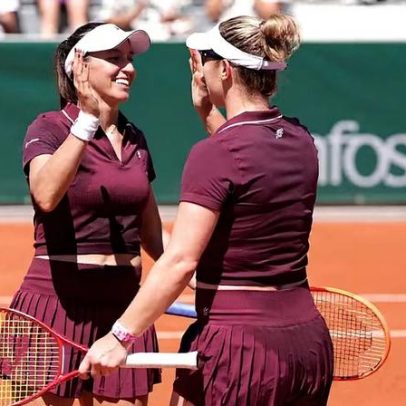 Luisa Stefani avança à semifinal de duplas em Roland Garros