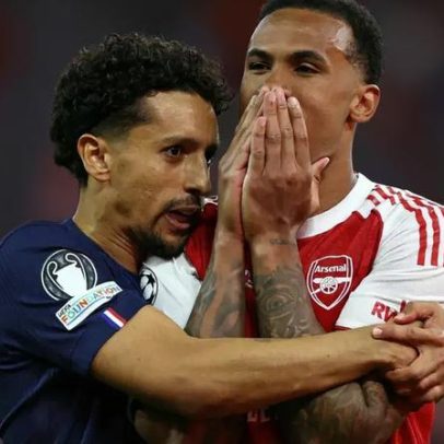 Marquinhos explica abraço em Magalhães na final Champions: mesma imagem de 2022